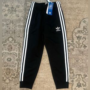YOUTH adidas Black Kids Track Pants